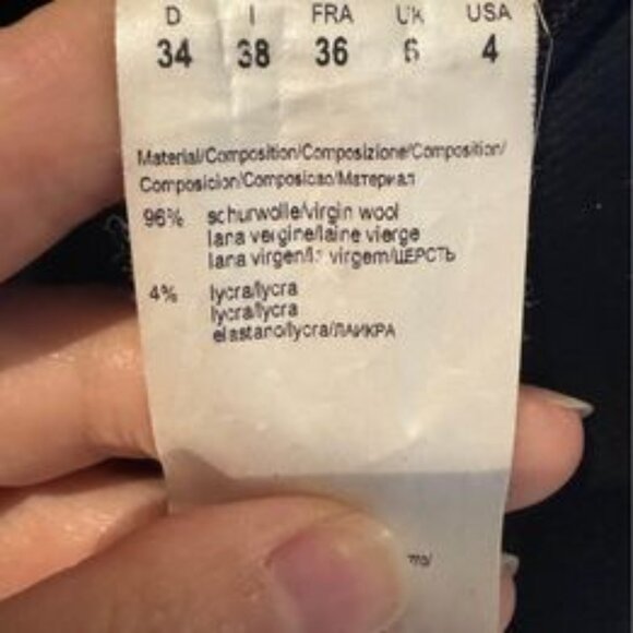 Hugo Boss dress 96% wool size 4 - Picture 5 of 5